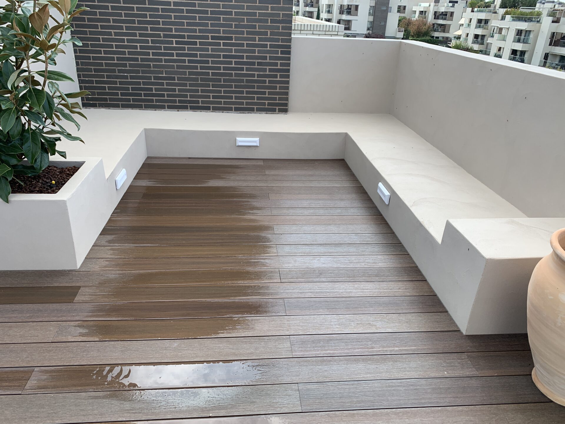 Proyecto exterior: pared exterior de microcemento (3)